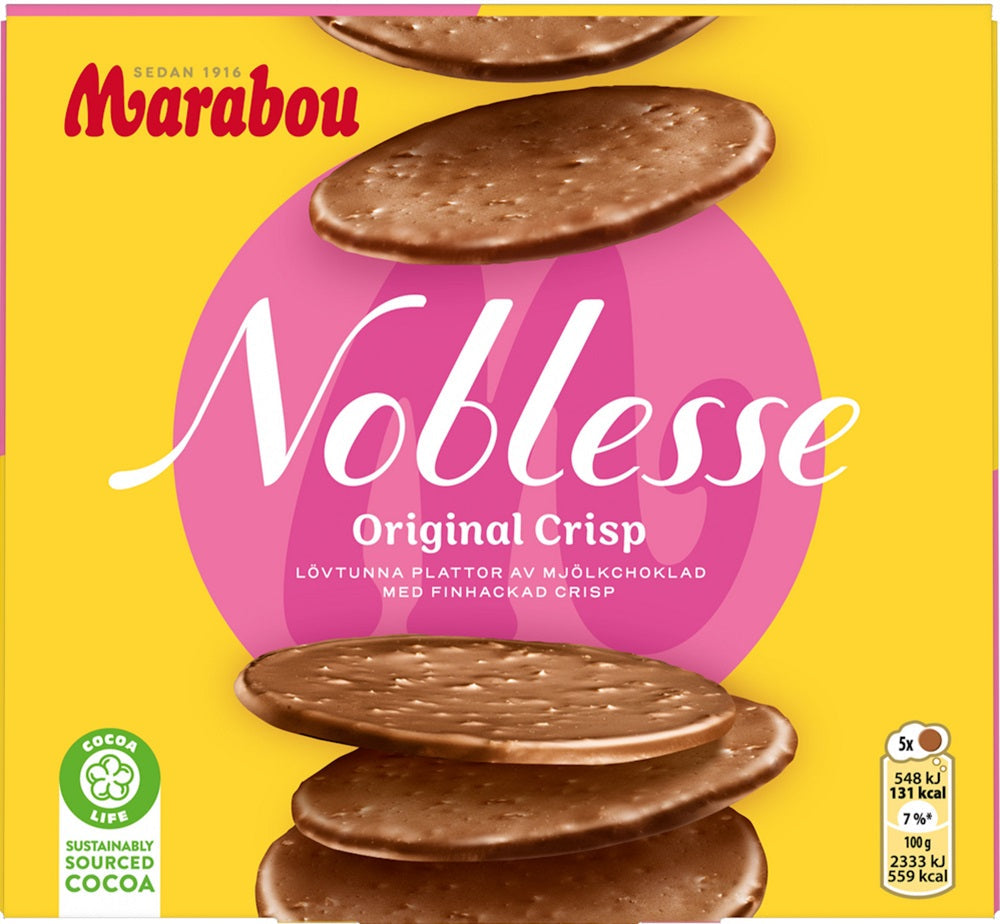 Marabou Noblesse Original Crisp 150g - Scandinavian Goods