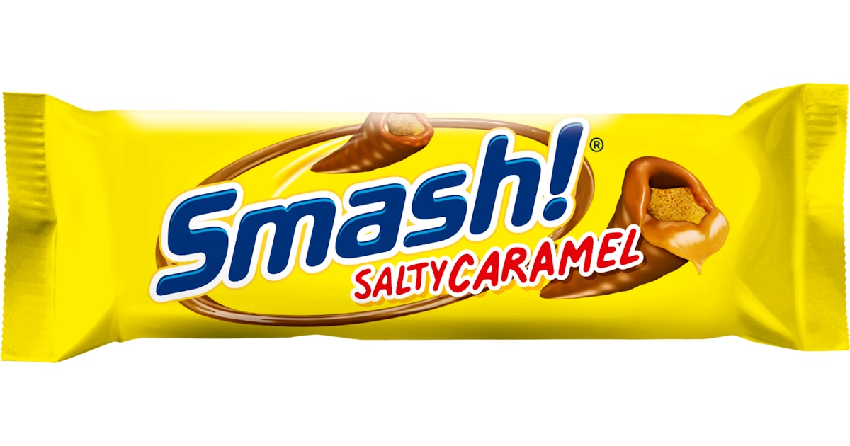 Nidar Smash Salty Caramel 40g, 25-Pack - Scandinavian Goods