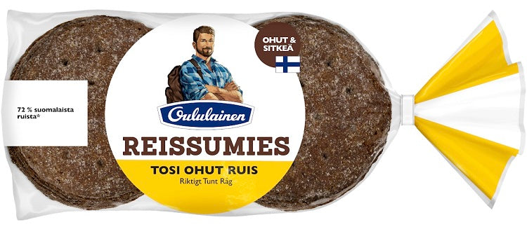 Oululainen Reissumies Really Thin Rye 350g - Scandinavian Goods