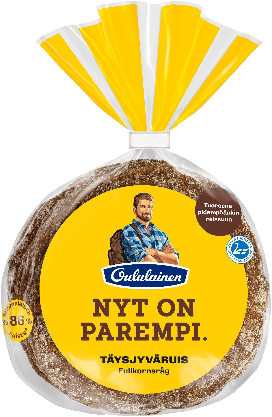 Oululainen Reissumies Whole Grain Rye 235g - Scandinavian Goods