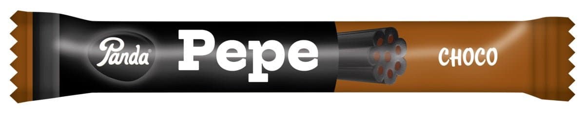 Panda Pepe Choco Licorice Stick 28g, 40-Pack - Scandinavian Goods