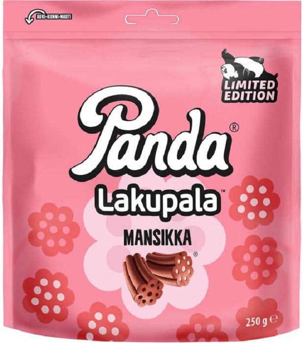 Panda Lakupala Mansikka 250g - Scandinavian Goods