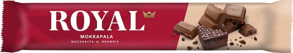 Royal Brownie Milk Chocolate Bar 45g, 28-Pack - Scandinavian Goods