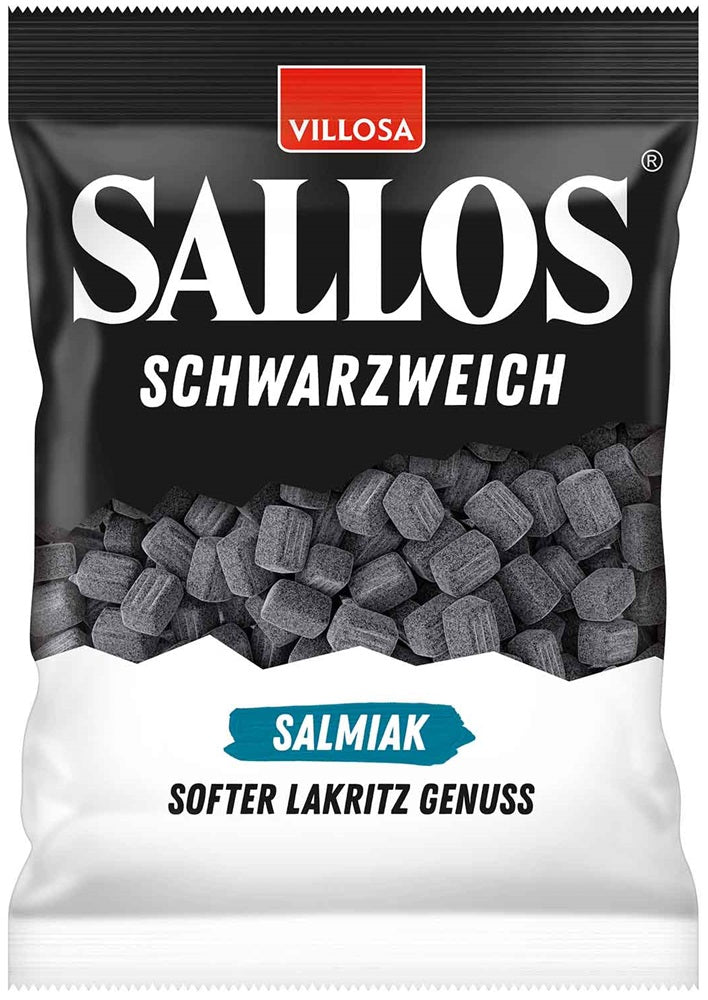Sallos Black Soft Salmiak 200g - Scandinavian Goods