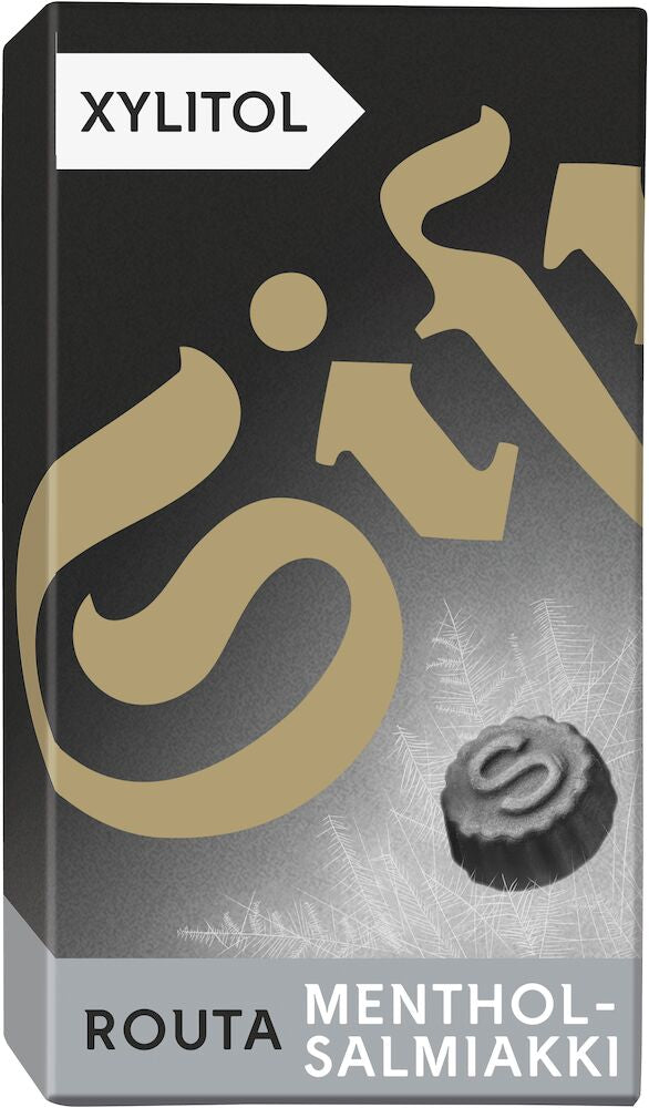 Sisu Routa Menthol-Salmiakki 70g, 12-Pack - Scandinavian Goods