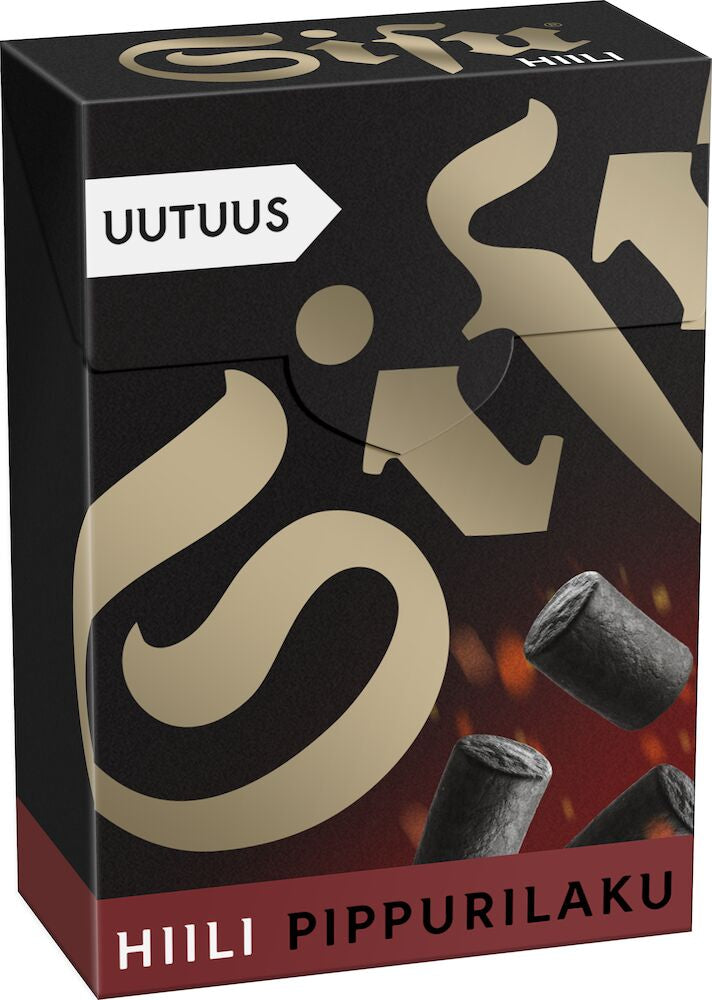 Sisu Hiili Pippurilaku 80g, 12-Pack - Scandinavian Goods