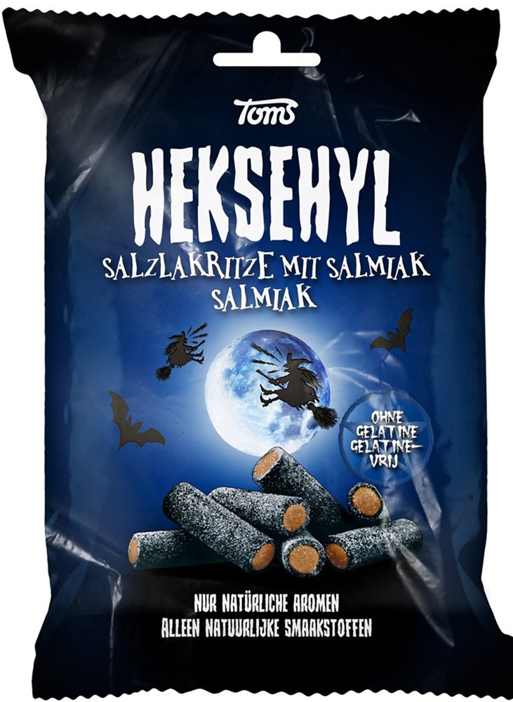 Toms Heksehyl Salmiak Drop 150g - Scandinavian Goods
