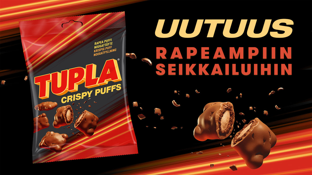 Tupla Crispy Puffs - Scandinavian Goods
