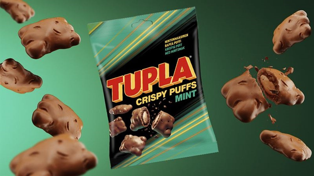 Tupla Crispy Puffs Mint - Scandinavian Goods