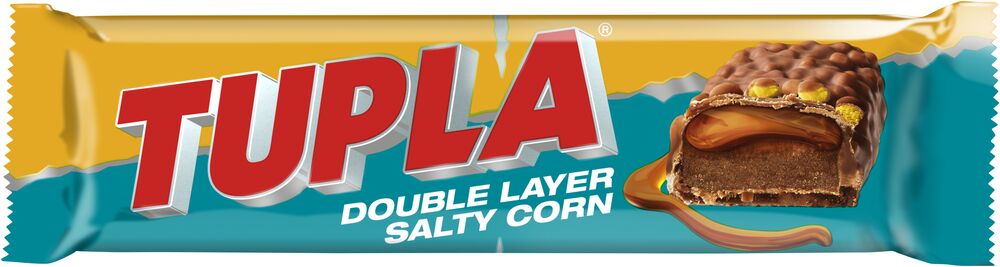 Tupla Double Layer Salty Corn 48g, 42-Pack - Scandinavian Goods