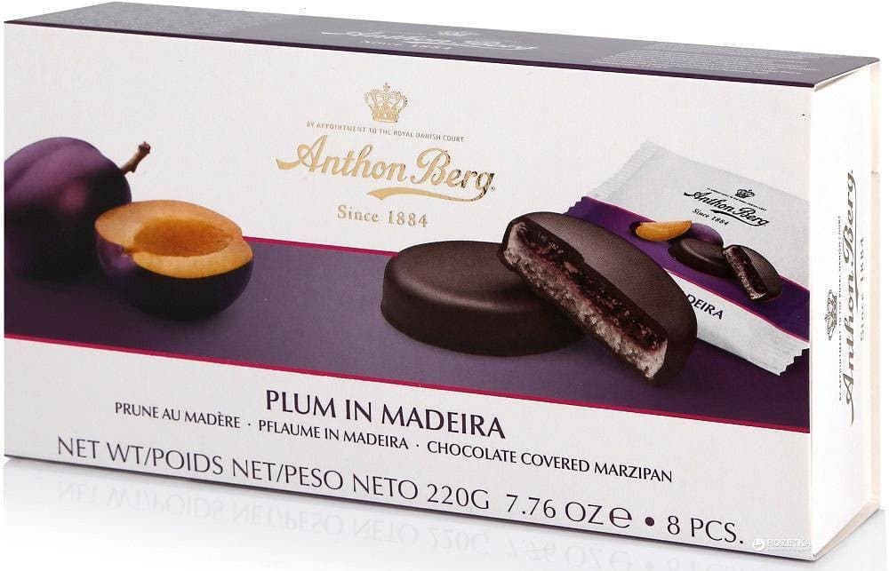 Anthon Berg Plum in Madeira 220g, 8-Pack - Scandinavian Goods