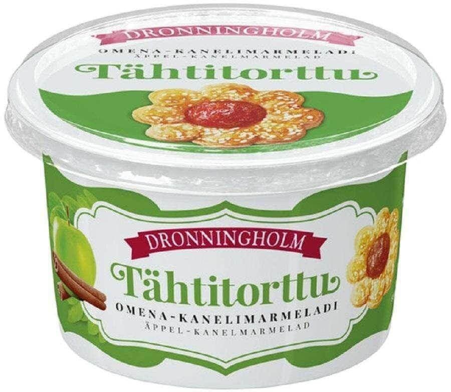 Dronningholm Apple Cinnamon Marmalade 300g, 8-Pack - Scandinavian Goods