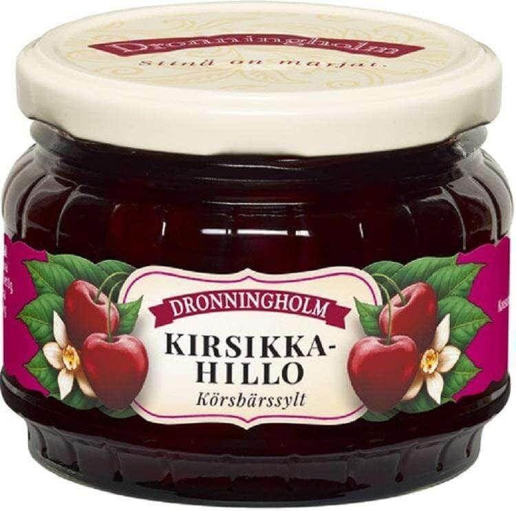 Dronningholm Cherry Jam 340g, 8-Pack - Scandinavian Goods
