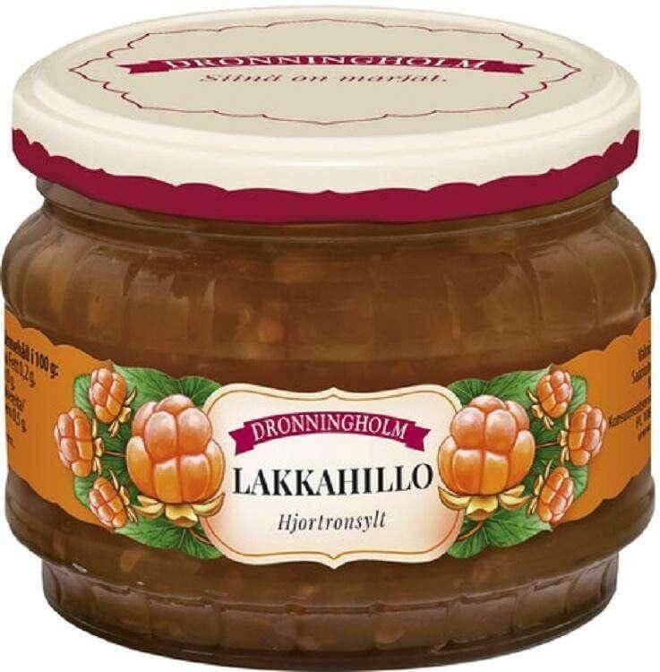 Dronningholm Cloudberry Jam 340g, 8-Pack - Scandinavian Goods