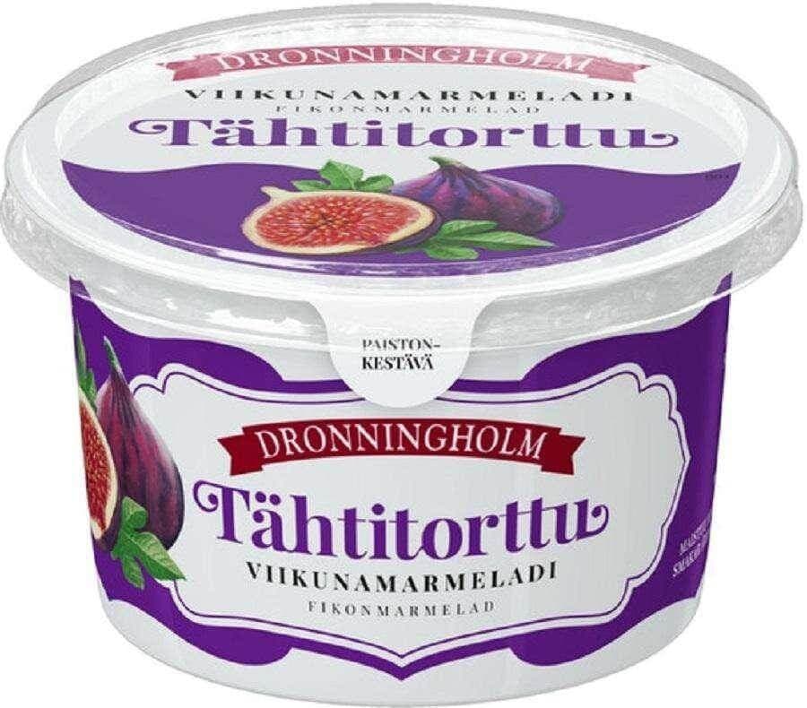 Dronningholm Fig Marmalade 280g, 8-Pack - Scandinavian Goods