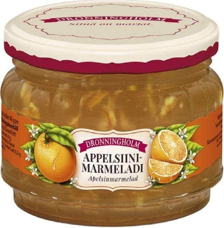 Dronningholm Orange Marmalade 330g, 8-Pack - Scandinavian Goods