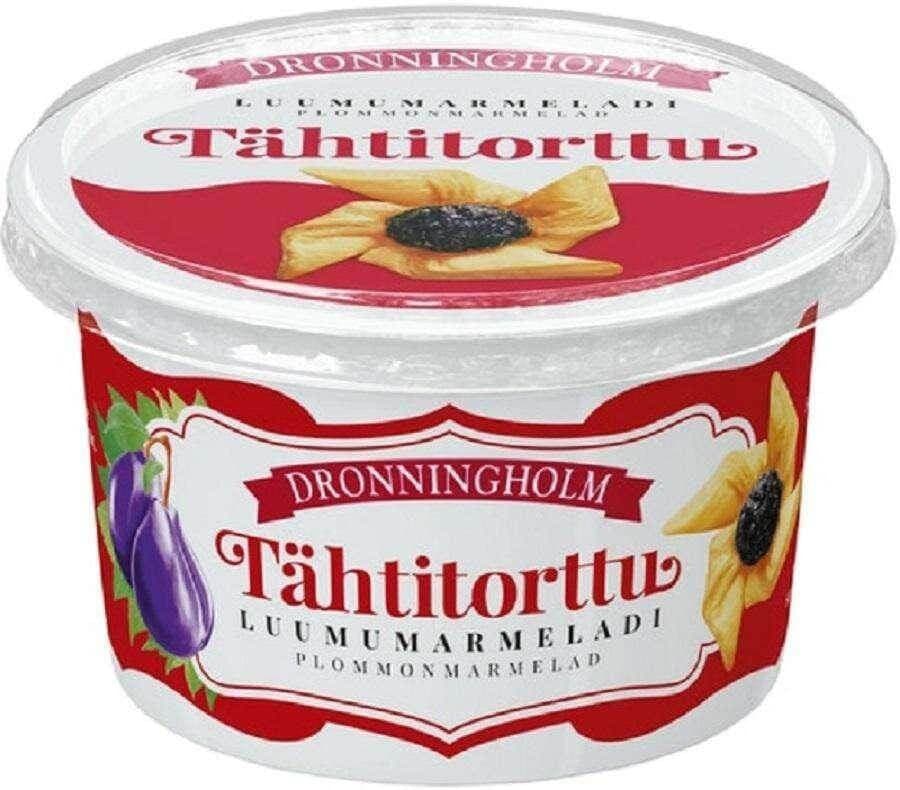 Dronningholm Plum Marmalade 300g, 8-Pack - Scandinavian Goods