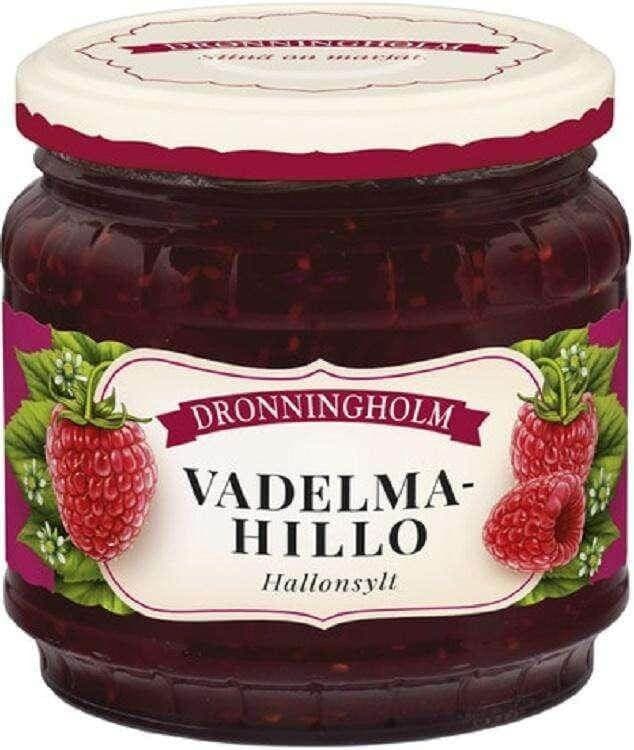 Dronningholm Raspberry Jam 440g, 8-Pack - Scandinavian Goods