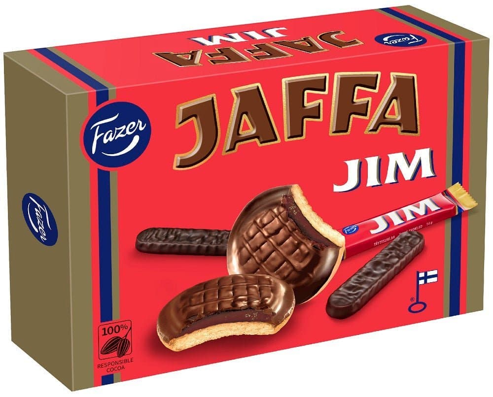 Fazer Jaffa Jim 300g, 8-Pack - Scandinavian Goods