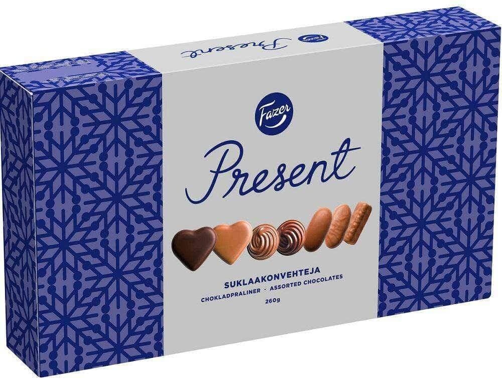 Fazer Present 260g - Scandinavian Goods