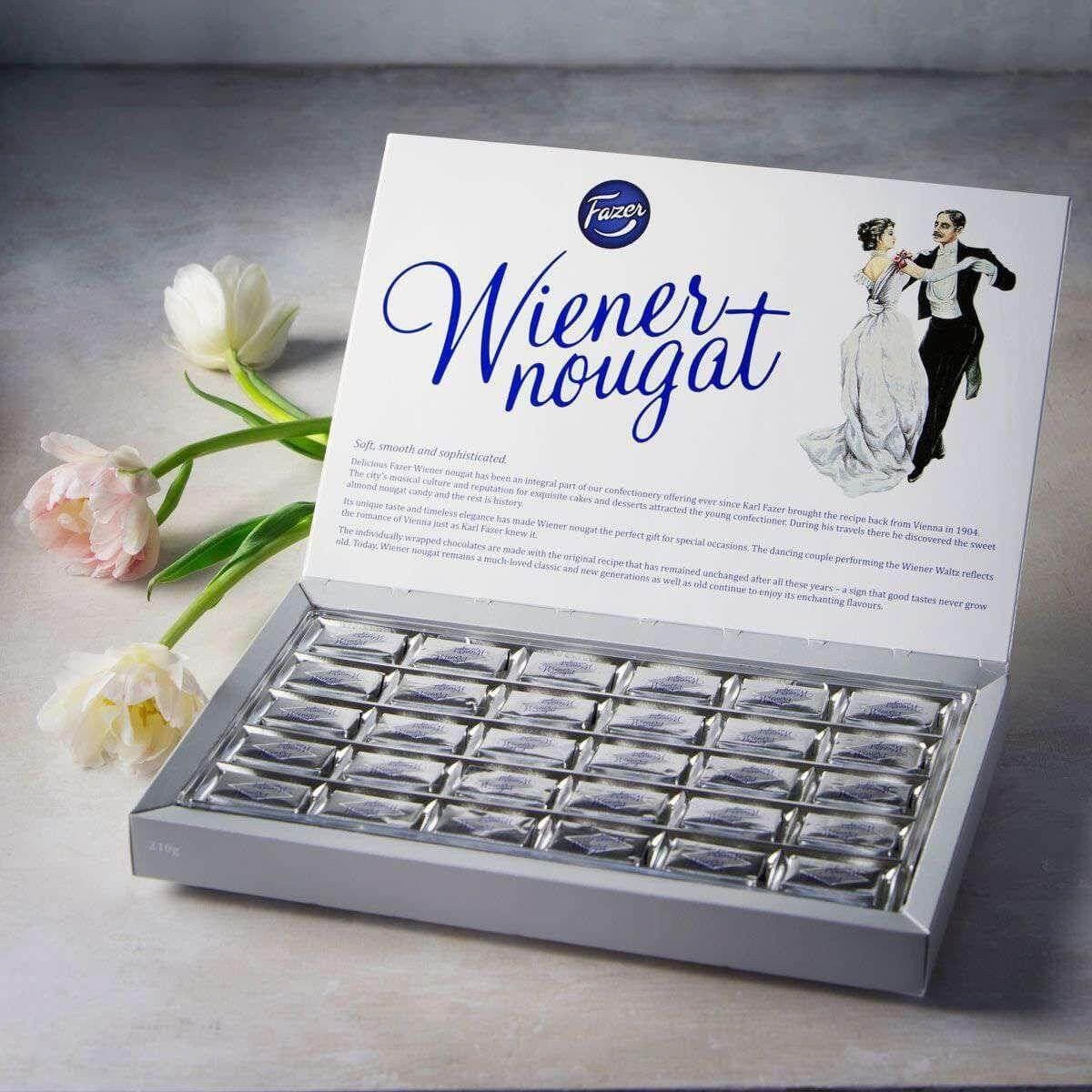 Fazer Wiener Nougat 210g, 6-Pack - Scandinavian Goods