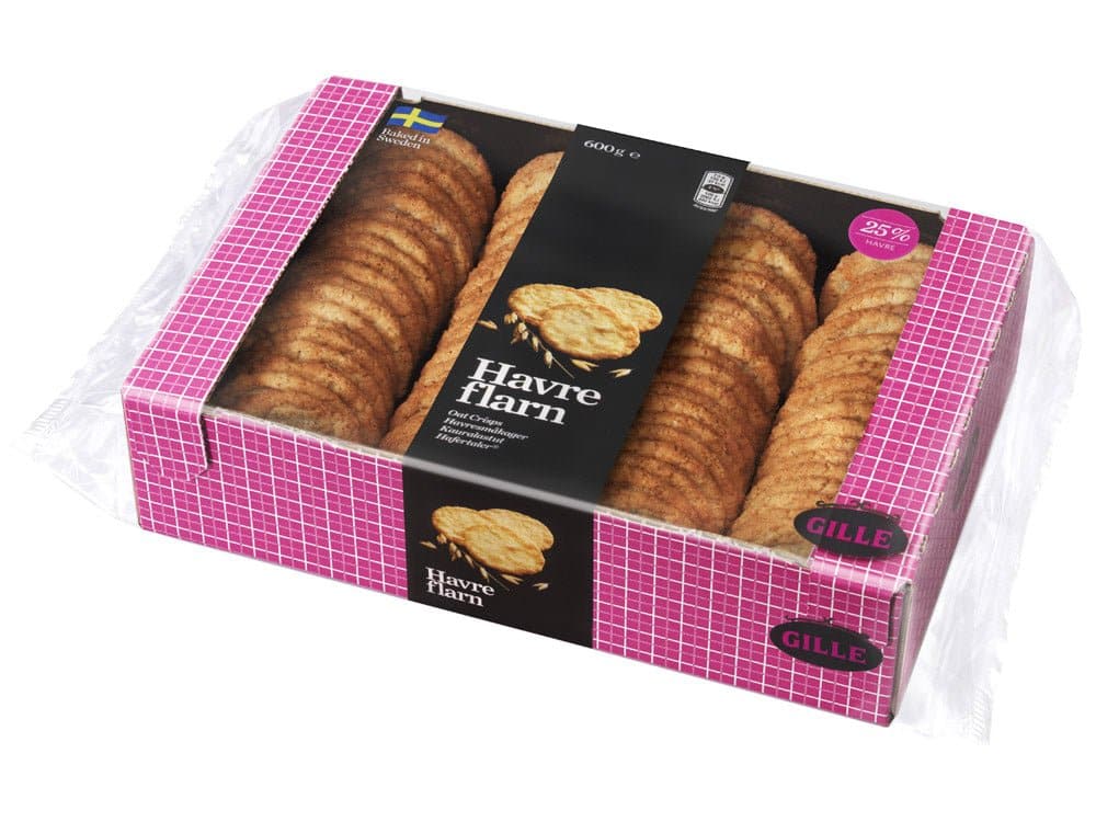 Gille Oat Crisps 600g - Scandinavian Goods