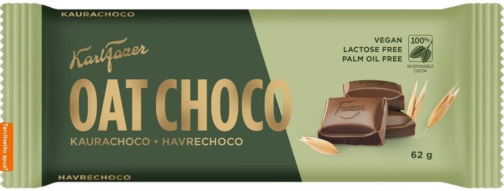 Karl Fazer Oat Choco 62g - Scandinavian Goods