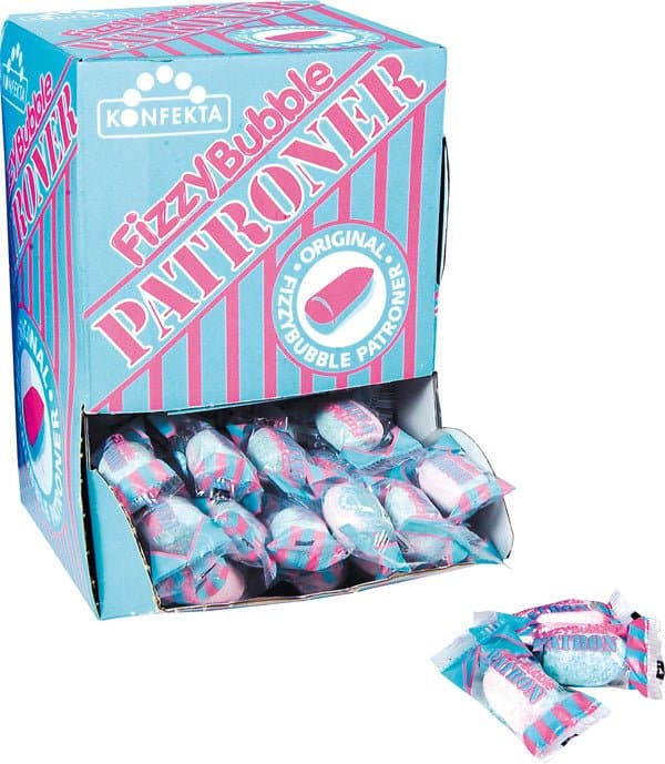 Konfekta Patroner Fizzy Bubble 2,0 kg - Scandinavian Goods