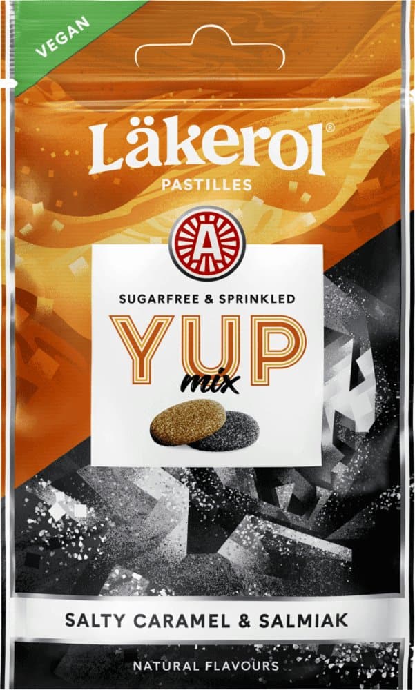 Läkerol YUP Mix Salty Caramel & Salmiak 30g - Scandinavian Goods