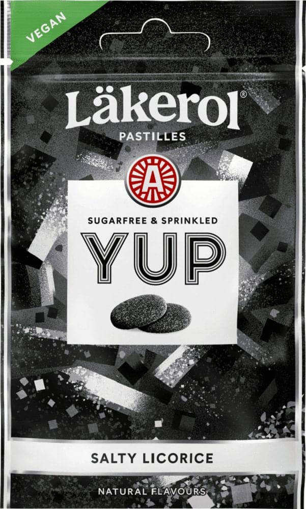 Läkerol YUP Salty Licorice 30g, 20-Pack - Scandinavian Goods