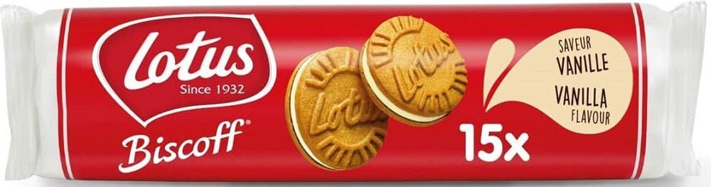 Lotus Biscoff Sandwich Vanilla 150g - Scandinavian Goods