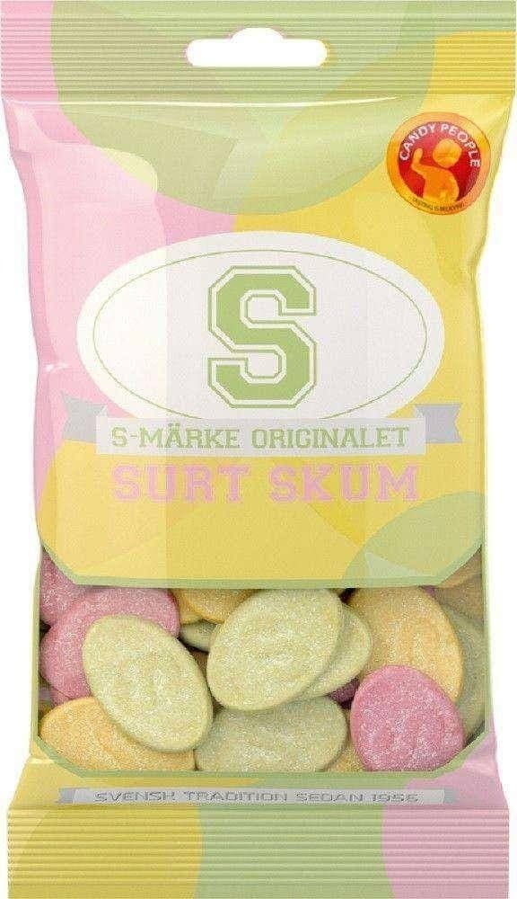 S-Märke Surt Skum 70g, 24-Pack - Scandinavian Goods