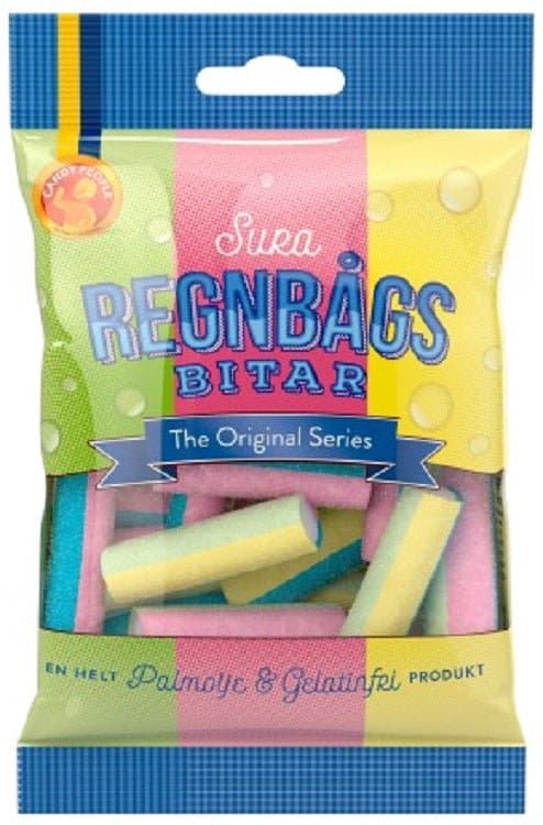 Sura Regnbågsbitar 80g - Scandinavian Goods