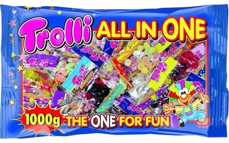 Trolli All In One Mix 1 kg - Scandinavian Goods