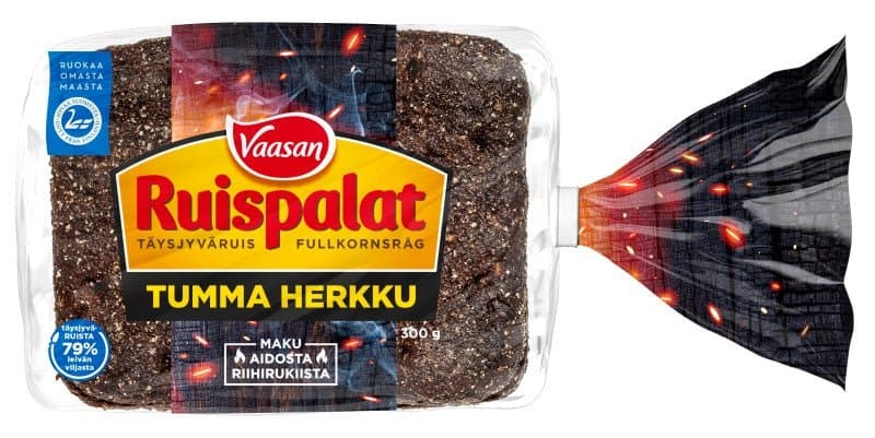 Vaasan Ruispalat Tumma Herkku 300g - Scandinavian Goods