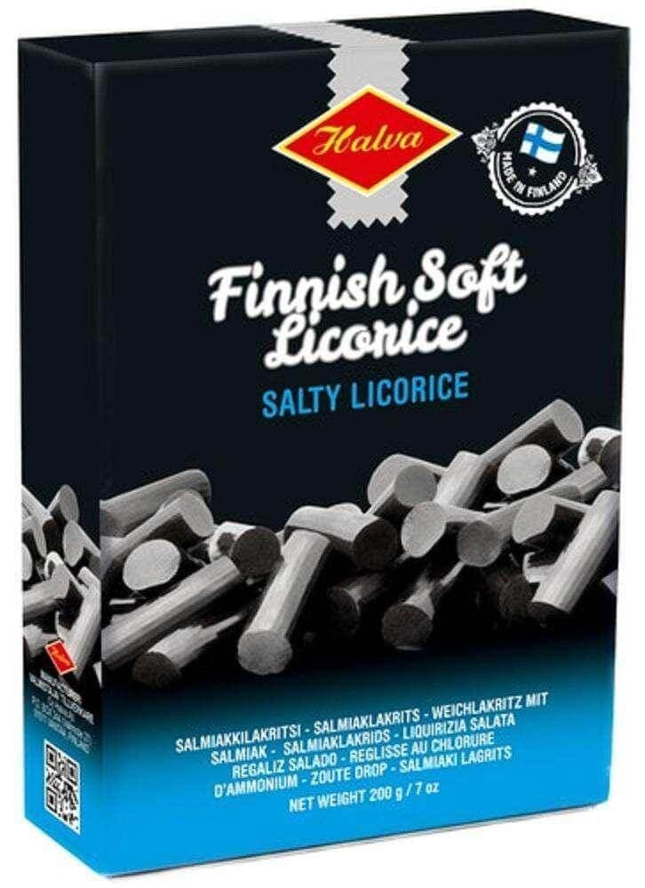 Halva Salty Licorice 200g, 10-Pack - Scandinavian Goods