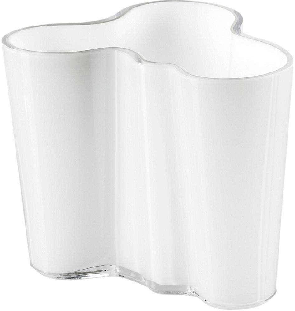 Iittala Alvar Aalto Collection vase 95 mm, white - Scandinavian Goods