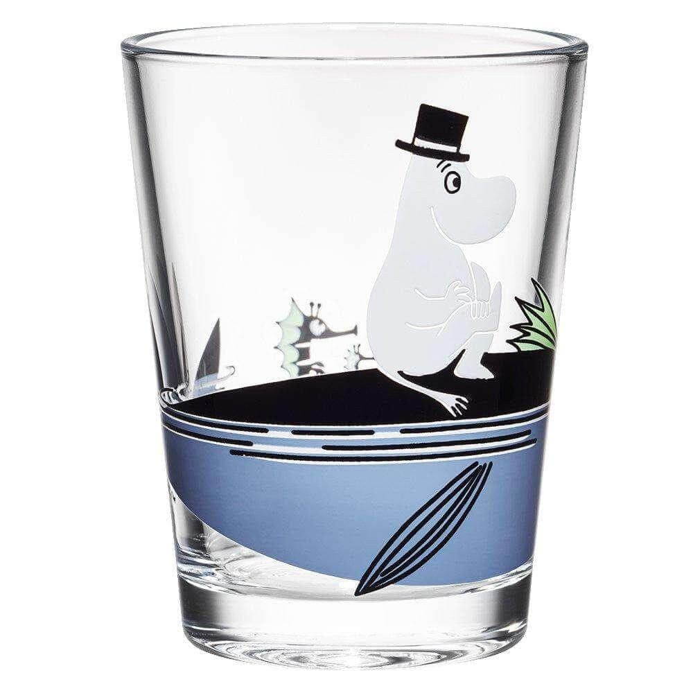 Moominpappa Glass Tumbler 22cl - Scandinavian Goods