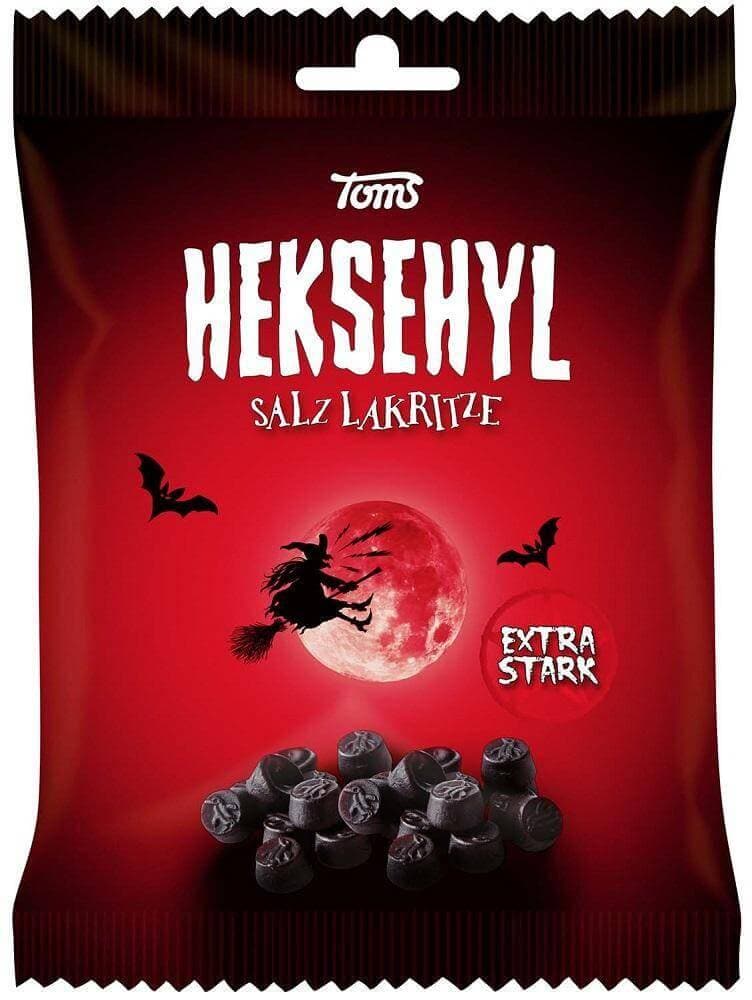 Toms Heksehyl Salt Lakrids 140g, 14-Pack - Scandinavian Goods