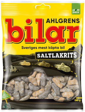 Ahlgrens Bilar Saltlakrits 130g - Scandinavian Goods