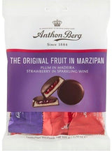Anthon Berg Fruit in Marzipan 105g, 16-Pack - Scandinavian Goods