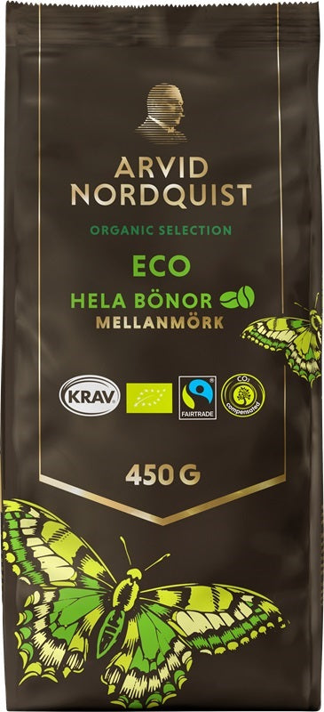 Arvid Nordquist Selection Eco Coffee Beans 450g, 6-Pack - Scandinavian Goods