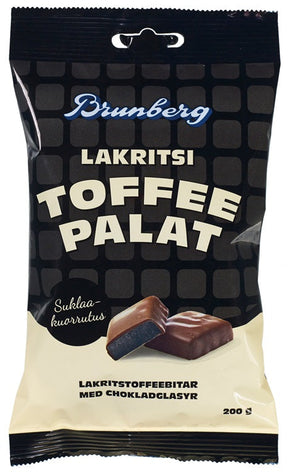Brunberg LakritsiToffeepalat 200g - Scandinavian Goods