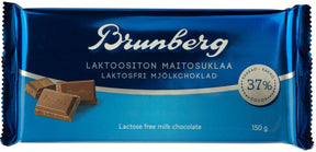 Brunberg Milk Chocolate Bar 150g, 30-Pack - Scandinavian Goods