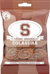 Candy People S-Märke Colasura 80g, 18-Pack - Scandinavian Goods