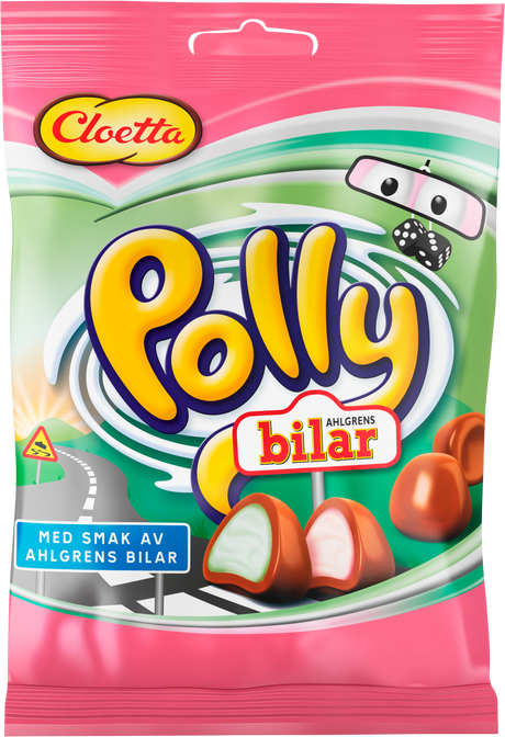 Cloetta Polly Bilar Chocolate Candy 350g - Scandinavian Goods