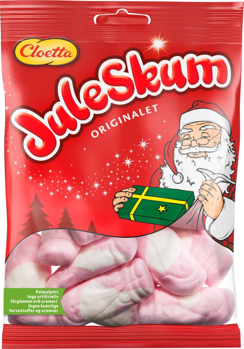 Cloetta Juleskum 100g, 20-Pack - Scandinavian Goods
