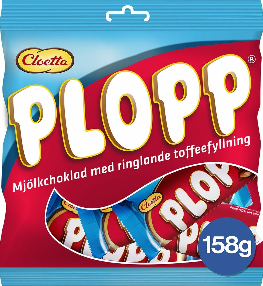 Cloetta Plopp Original 158g, 18-Pack - Scandinavian Goods