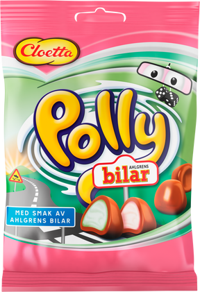 Cloetta Polly Bilar Chocolate Candy 350g, 6-Pack - Scandinavian Goods