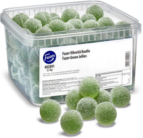 Fazer Green Jellies 2,2 kg - Scandinavian Goods